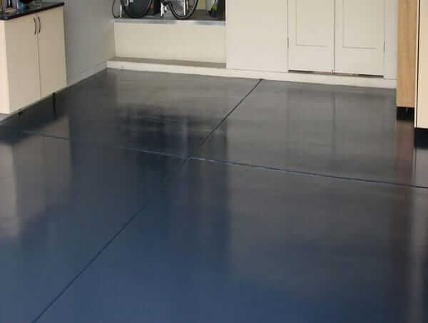 Before garage floor coating services is done in Tucson
